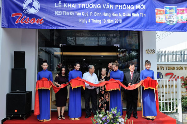 Sơn TISON khai trương văn phòng mới