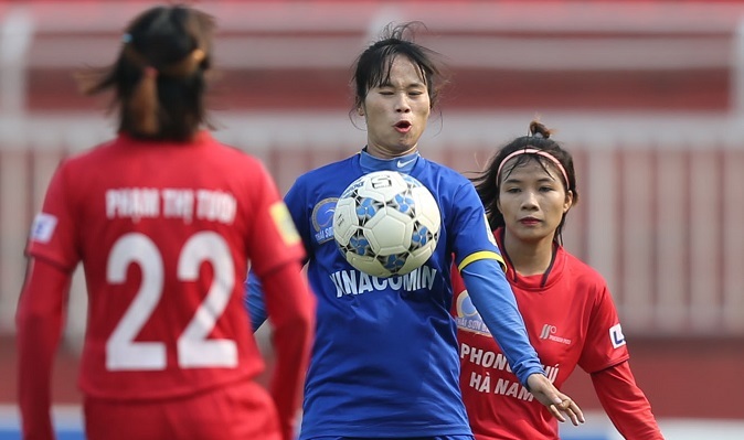 Giải nữ VĐQG – Cúp Thái Sơn Bắc 2018: Xác định 2 cặp bán kết