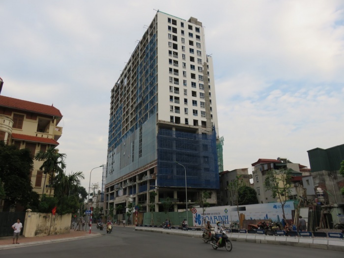 Bàn giao nhà 8B Lê Trực cho chủ đầu tư, dân có thể nhận nhà trước Tết