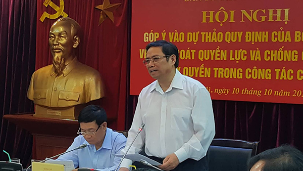 Chạy chức: Có những đồng chí lạm quyền, lộng quyền