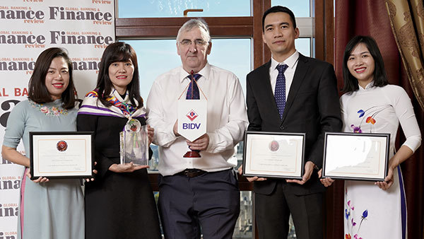 BIDV nhận “hat-trick” giải thưởng quốc tế