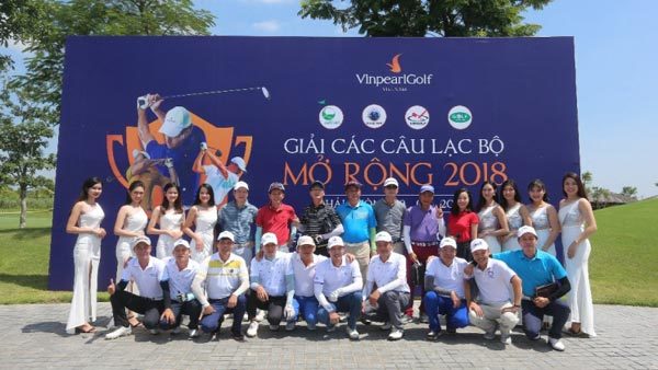 Hội Golf Hải Phòng vô địch giải Các CLB Mở rộng 2018