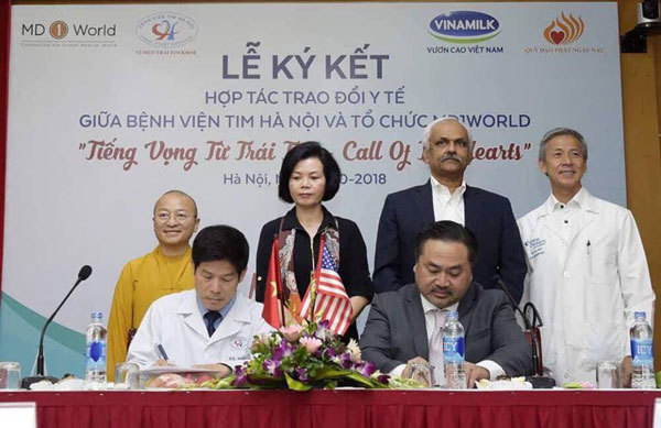 Vinamilk chi 700 triệu hỗ trợ 7 ca mổ tim trẻ em 2018