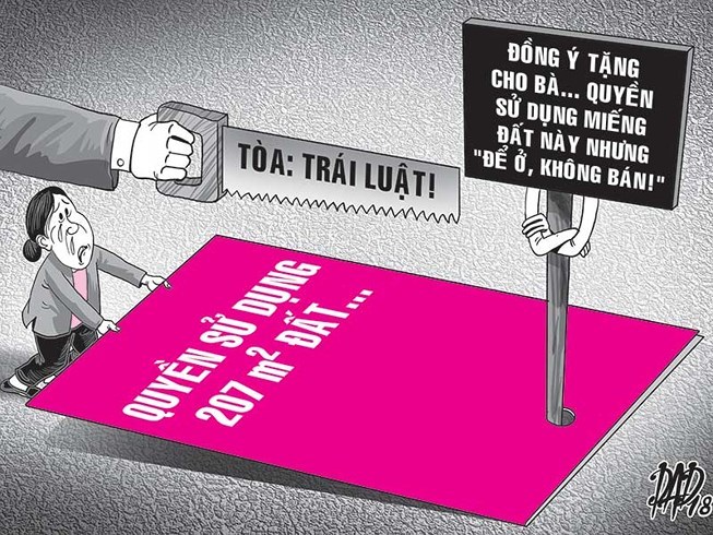 Bị em kiện vì cho đất mà… không cho bán