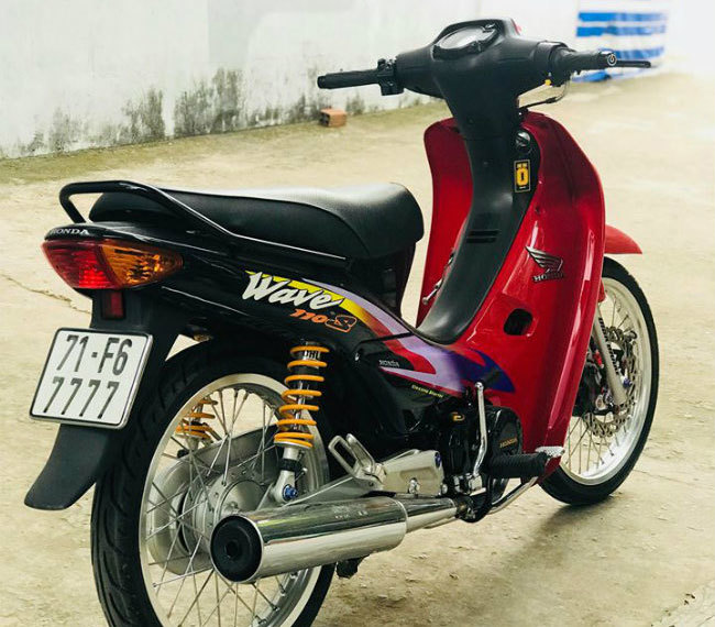 Ngất ngây Honda Wave biển ngũ quý 7, độ đồ 80 triệu đồng tại Bến Tre