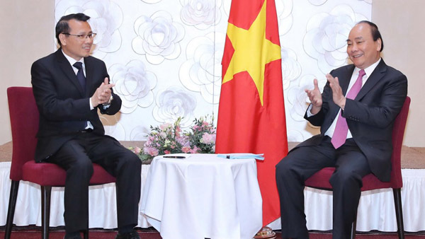 Hình ảnh hoạt động của Thủ tướng Nguyễn Xuân Phúc tại Áo