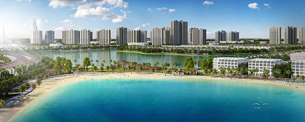 Biển hồ nước mặn đầu tiên giữa lòng Hà Nội