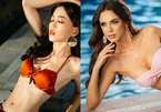 Phương Nga đọ đường cong nóng bỏng cùng thí sinh Hoa hậu Hòa bình