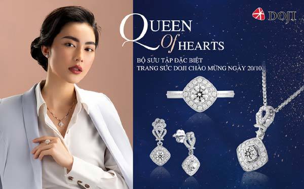 Phụ nữ tuyệt đẹp nhờ trang sức họa tiết vương miện