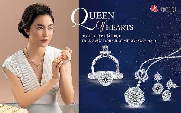 Phụ nữ tuyệt đẹp nhờ trang sức họa tiết vương miện