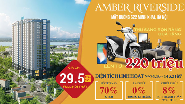 Amber Riverside- dự án nhiều sức hút