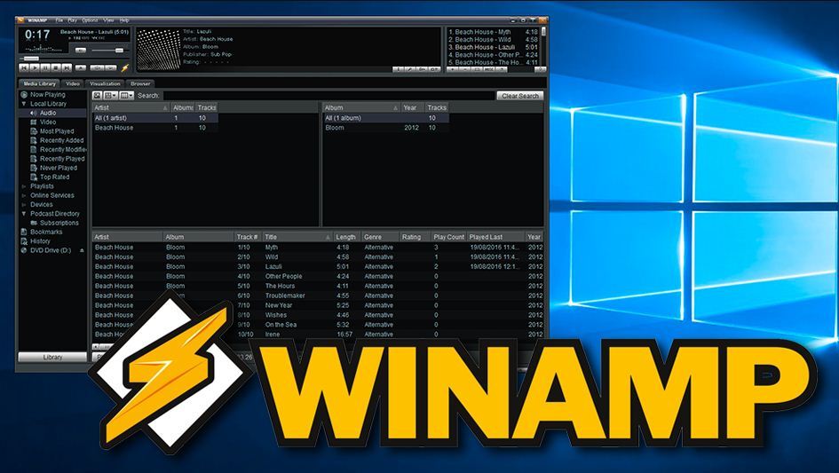 Winamp - Ứng dụng nghe nhạc gắn với tuổi thơ 8X quay trở lại