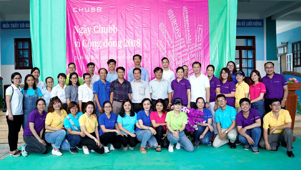 Tập đoàn Chubb trao học bổng cho HS nghèo huyện Cần Giờ