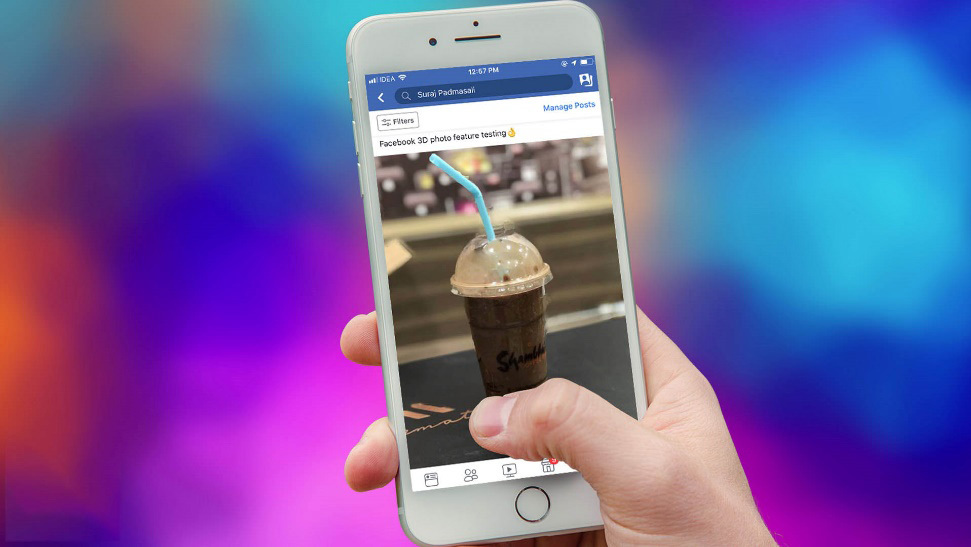 Cách tạo và đăng ảnh 3D cực ngầu lên Facebook
