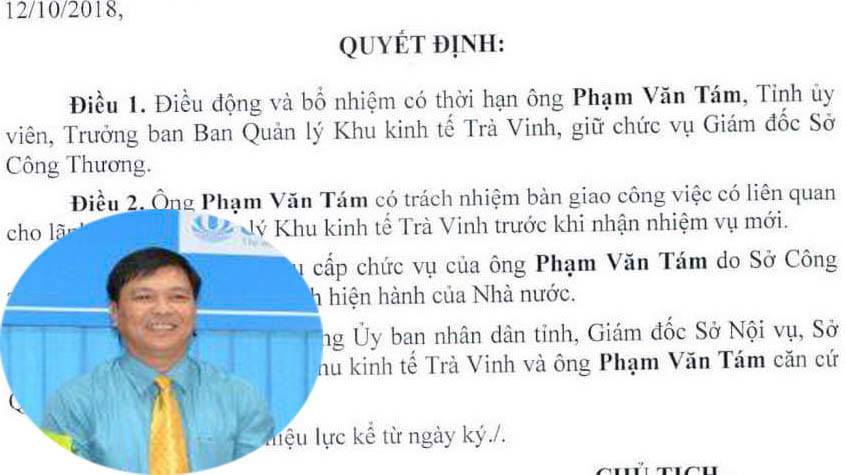 Cựu Chủ tịch TP bị kỷ luật nay làm GĐ Sở: 'Điều động là bình thường'