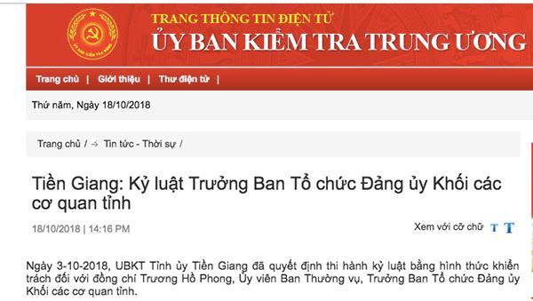 Cắt ghép chữ ký Phó bí thư, Trưởng Ban Tổ chức Đảng ủy Khối bị kỷ luật