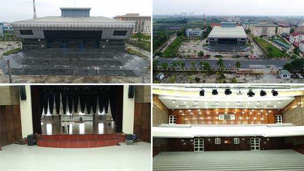 Cảnh khó tin trong nhà hát trăm tỷ ở ngoại thành Hà Nội