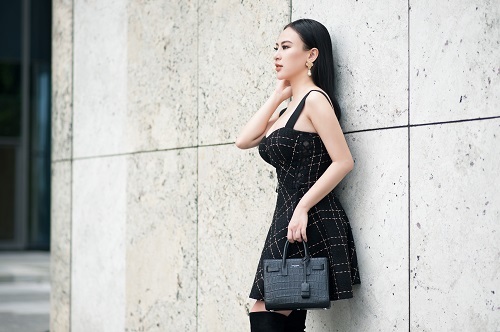 Vẻ đẹp quý phái của nữ doanh nhân Thu Hoàng