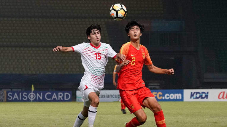 U19 Trung Quốc thua đau trận ra quân giải châu Á