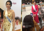 Thùy Tiên bật khóc khi được Việt kiều Nhật ủng hộ tại Hoa hậu Quốc tế