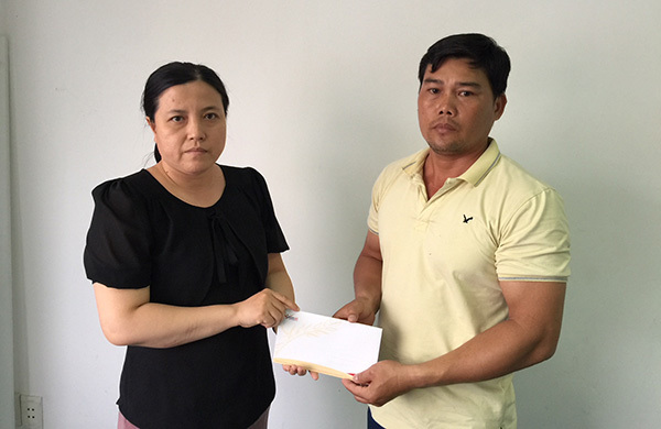 Bé Dương Thanh Duy được ủng hộ 19.200.000 đồng