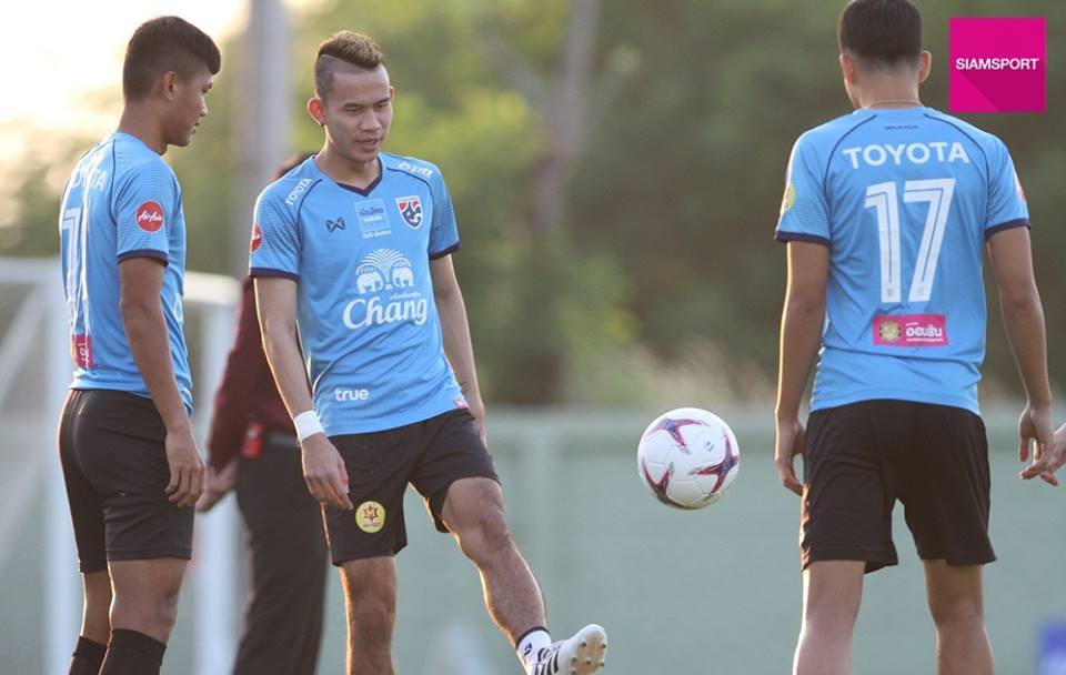 Thái Lan luyện công, tự tin đánh bật mọi đối thủ AFF Cup