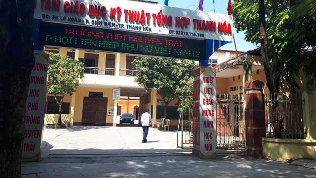Học sinh bị đuổi học ở Thanh Hoá: 