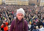 Cô gái 15 tuổi nghỉ học để đấu tranh chống biến đổi khí hậu