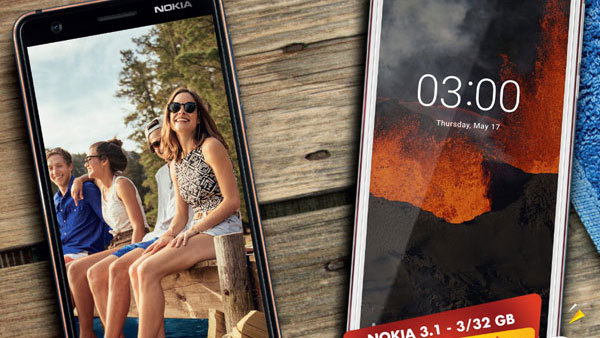 Cơ hội mua Nokia 3.1 với giá chấn động