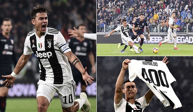 Ronaldo kiến tạo, Juventus nối dài kỷ lục
