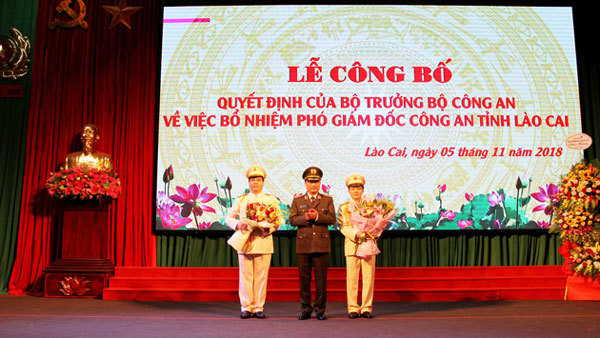 Bộ trưởng Công an bổ nhiệm nhân sự mới