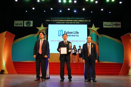 Fubon Life Việt Nam- Top 10 Nhãn hiệu nổi tiếng Châu Á 2018