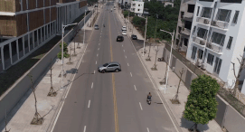 Đường trăm tỷ không tên siêu xịn mới thông ở Hà Nội