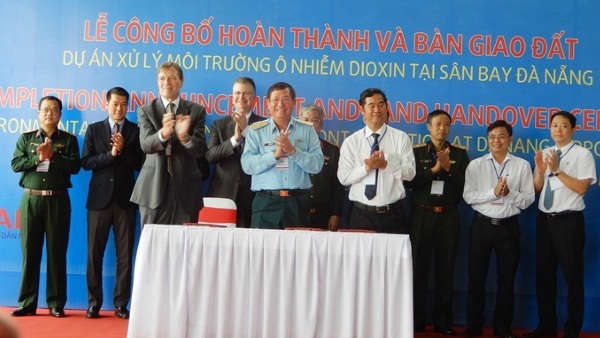 32,4ha ô nhiễm dioxin tại sân bay Đà Nẵng đã được xử lý
