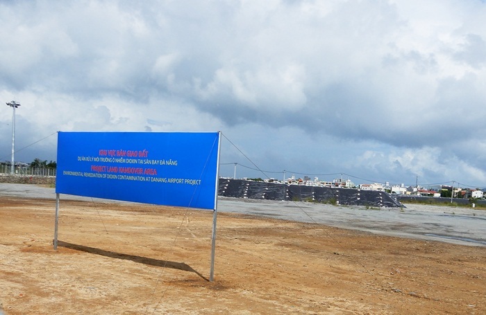 32,4ha ô nhiễm dioxin tại sân bay Đà Nẵng đã được xử lý