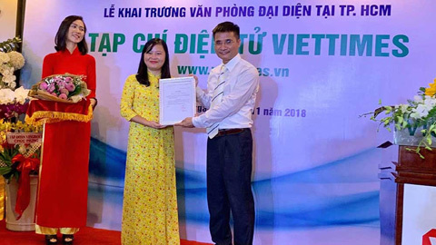 Tạp chí Viettimes ra mắt văn phòng tại TP.HCM