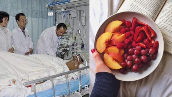 Chàng trai trẻ nhập viện cấp cứu vì thường xuyên ăn trái cây thay bữa tối