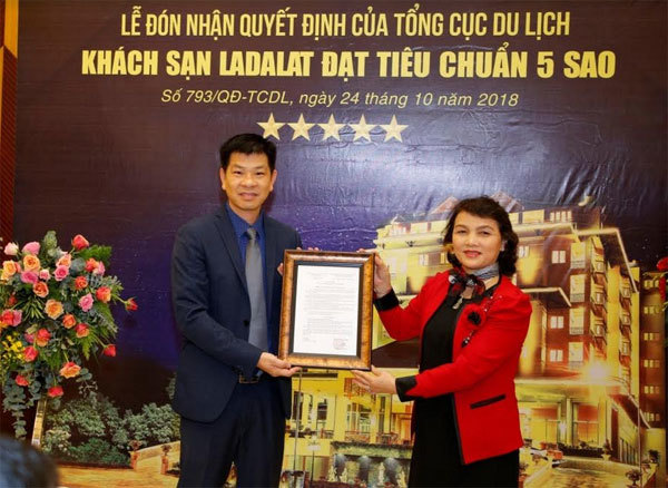Khách sạn Ladalat đạt chuẩn 5 sao