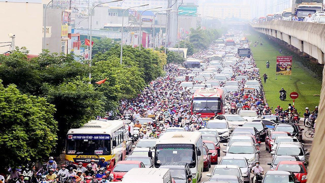 2030: Cấm xe máy vào nội đô Hà Nội