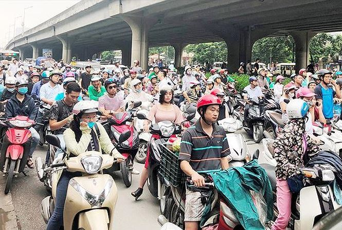 Đề xuất phương tiện đi vào nội đô Hà Nội phải nộp 3 loại phí
