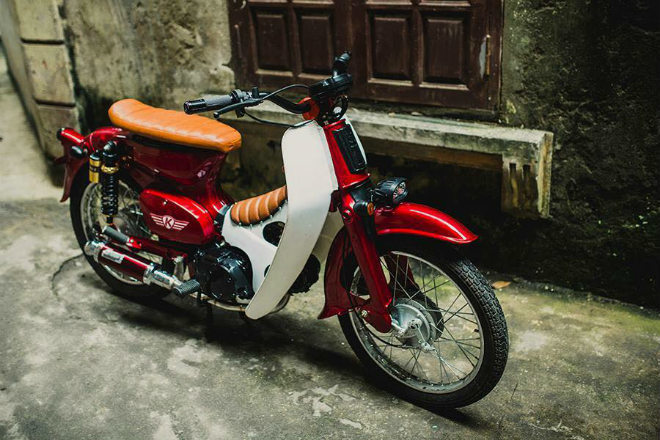 Hút mắt huyền thoại Honda Cub 81 lên đồ chơi đẹp ngút ngàn