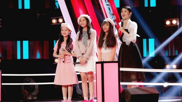 Học trò nhí đội Lưu Hương Giang gây bất ngờ khi hát tiếng Hàn