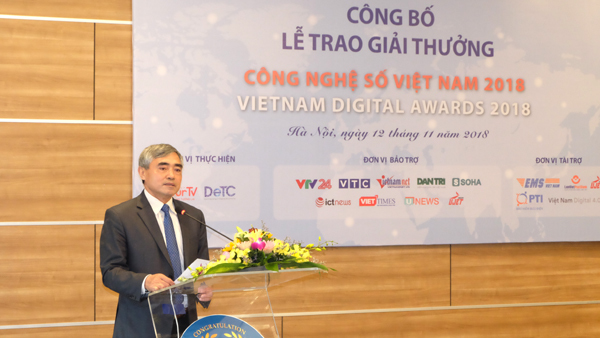 Công bố Giải thưởng Công nghệ số Việt Nam 2018