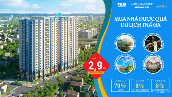 Amber Riverside tung chính sách khủng kích cầu cuối năm