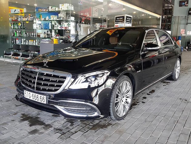 Xôn xao xe siêu sang Mercedes-Maybach biển 'ngũ quý 6'