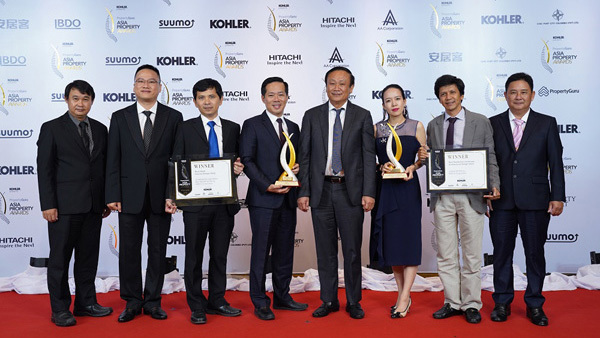 Kiến Á thắng ngoạn mục ở Asia Property Awards 2018