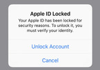 Nhiều người dùng iPhone bất ngờ bị khóa Apple ID