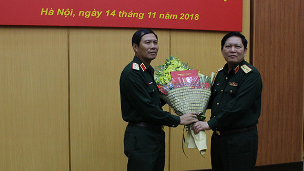 Trung tướng Nguyễn Tân Cương giữ chức Phó tổng Tham mưu trưởng QĐND Việt Nam