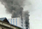 Hà Nội: Cháy tòa nhà 18 tầng trên đường Hoàng Quốc Việt