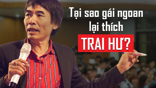 TS Lê Thẩm Dương: Đàn ông hư mới là đỉnh cao của sự nam tính